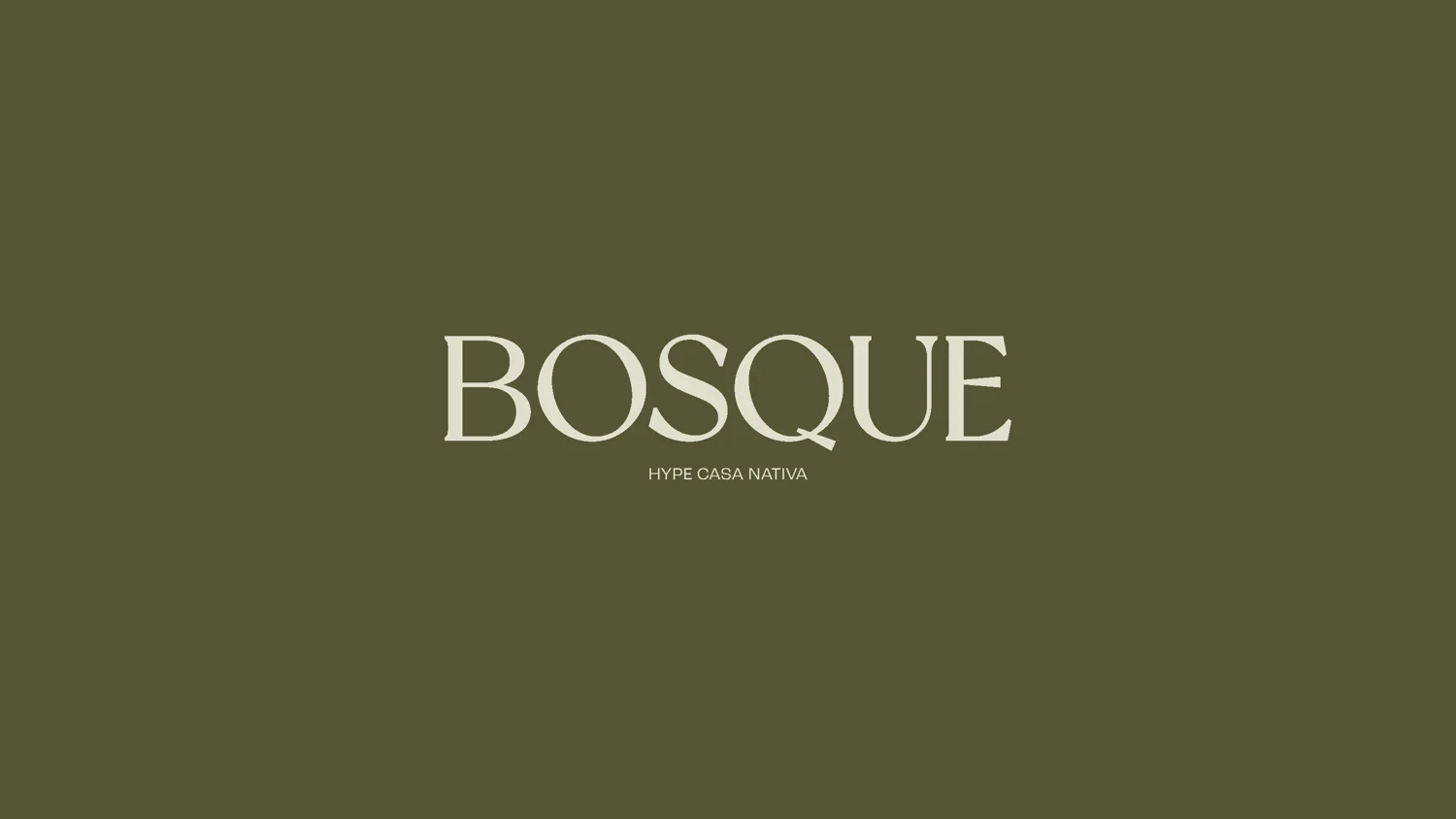 Capa da apresentação de Bosque Casa Nativa