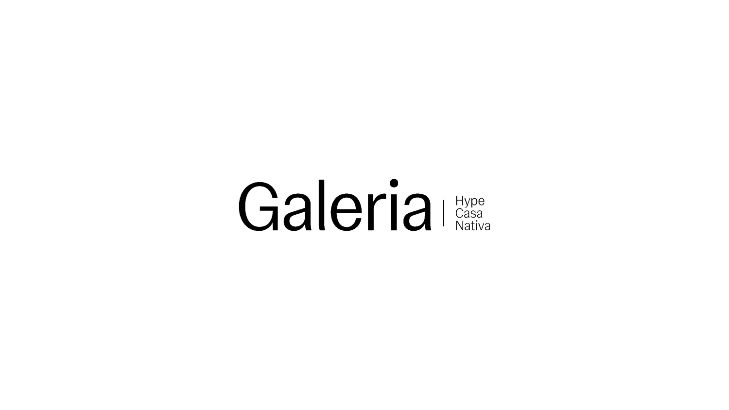 Capa da apresentação de Galeria Casa Nativa
